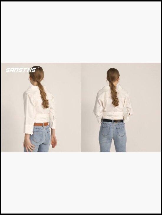 Faux Leather Belt with Double Ring Buckle for Jeans and Pants main image 4